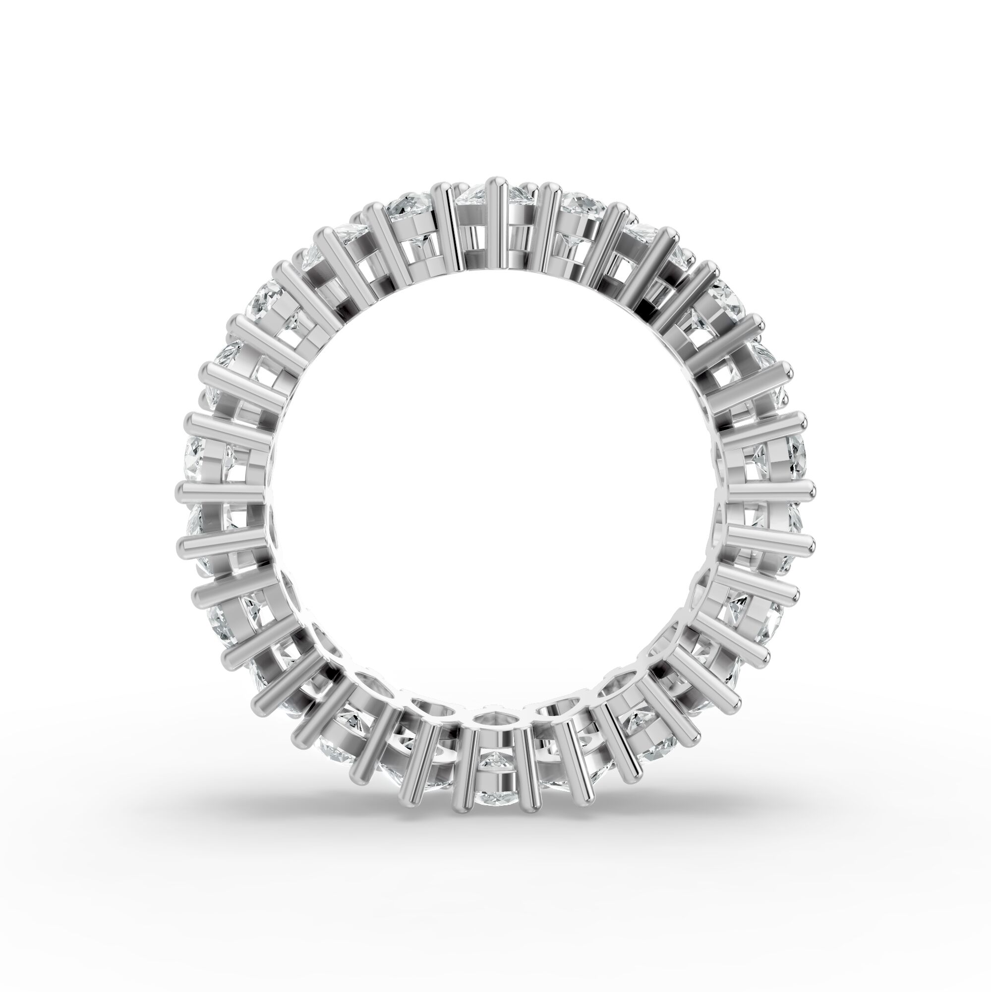 Pear Shape Diamond Eternity Bands in Gold