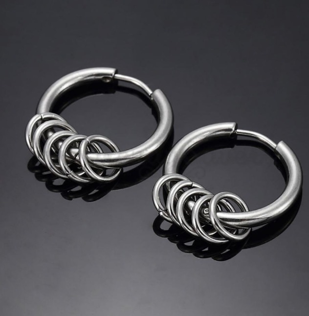 ピアス LESS IS MORE silver ring earrings Amazon.com: 925 Sterling Silver Cubic Zirconia CZ Hinged