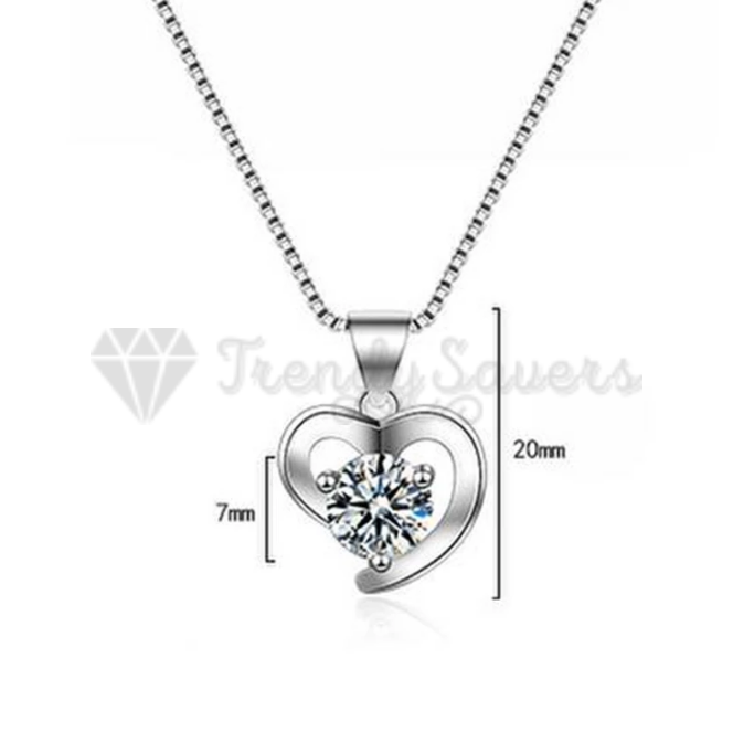 ☆TATIANA☆ Silver 925 Mini Me Heart Necklace NZ2128 ネックレス・ペンダント TATIANA Silver 925 Sweet Heart
