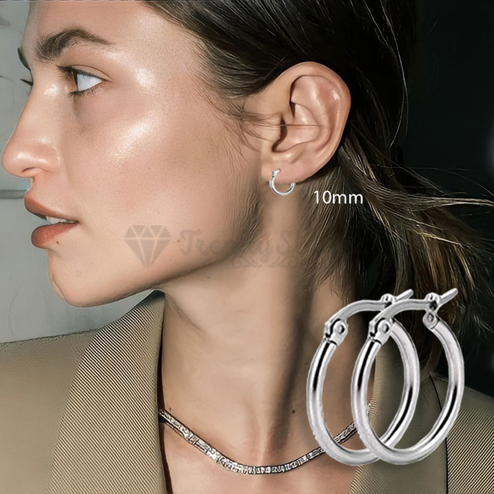 Kleine Half Hoepels Huggie Studs Oorbellen voor Kraakbeen Lob Vrouwen Meisjes Sterling Zilver Manchet Wrap Hypoallergeen 3mm Bal