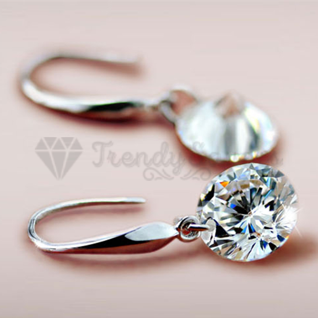 925 Sterling Silver Rh 7 8mm Wte Rice Freshwater Cultured Pearl Cubic Zirconia L