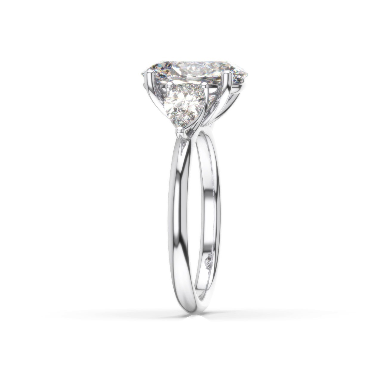 552: White Gold 14K V1.5DIFOV SS_FVS_PEARS