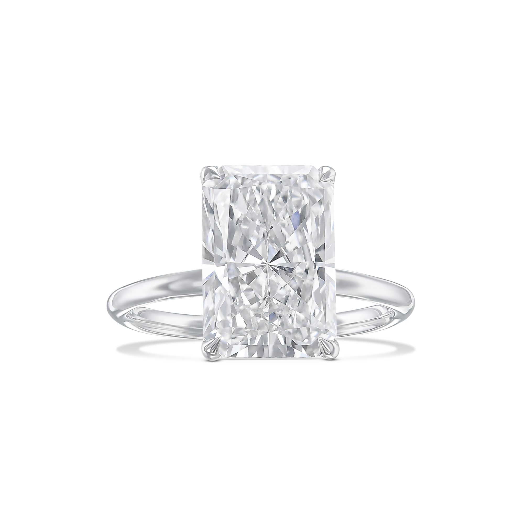 646: White Gold 14K VIR-3-EVVS2-RAD-LG