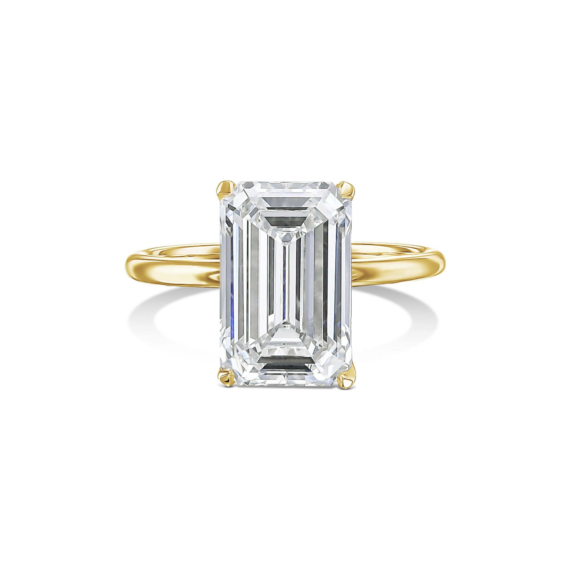 665: White Gold 14K VIR-4-EVS1-EMR-LG