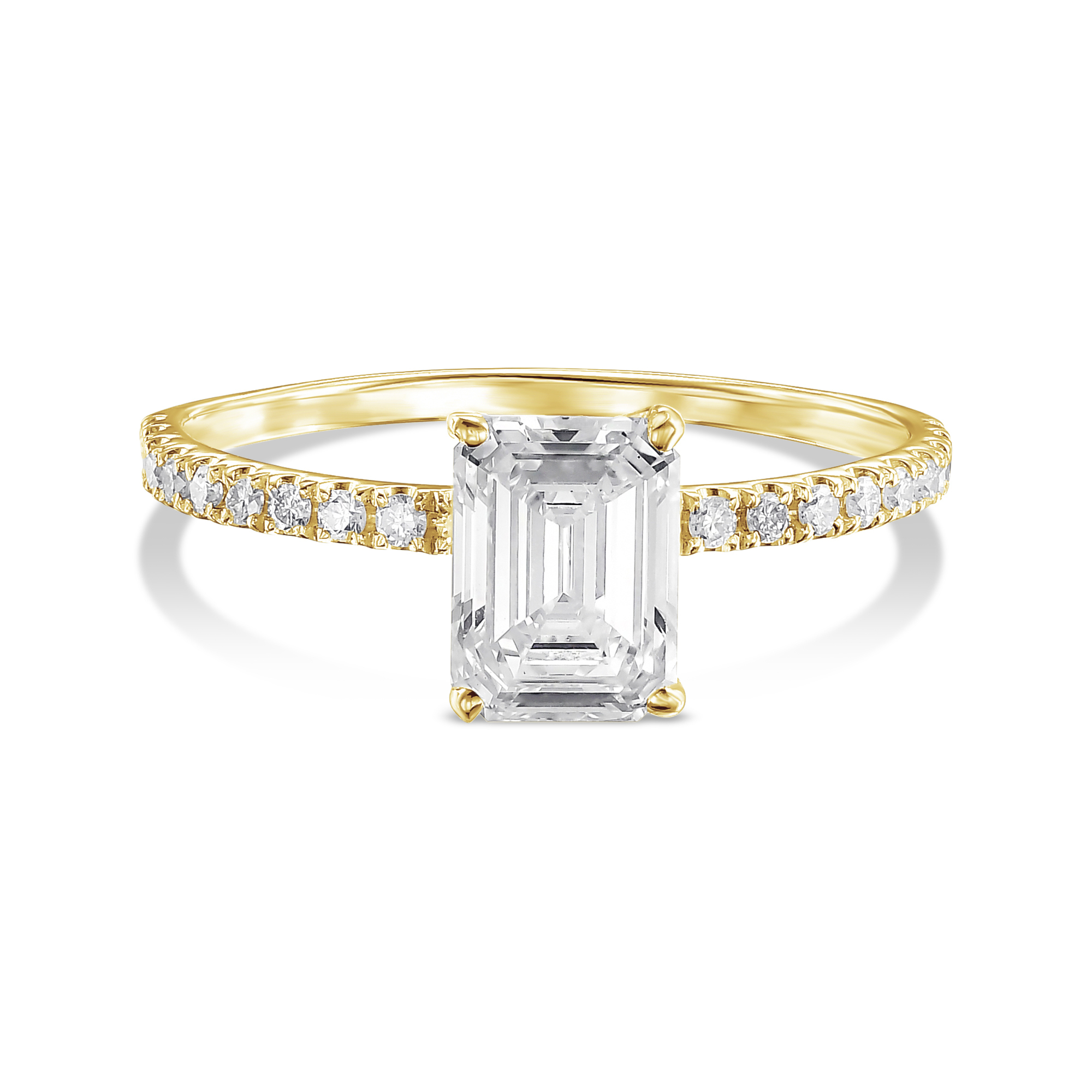 614: White Gold 14K VIR-1-DVVS2-EMR-LG SS_FVS_ROUND-614-WG-14K-VIR-1-DVVS2-EMR-L