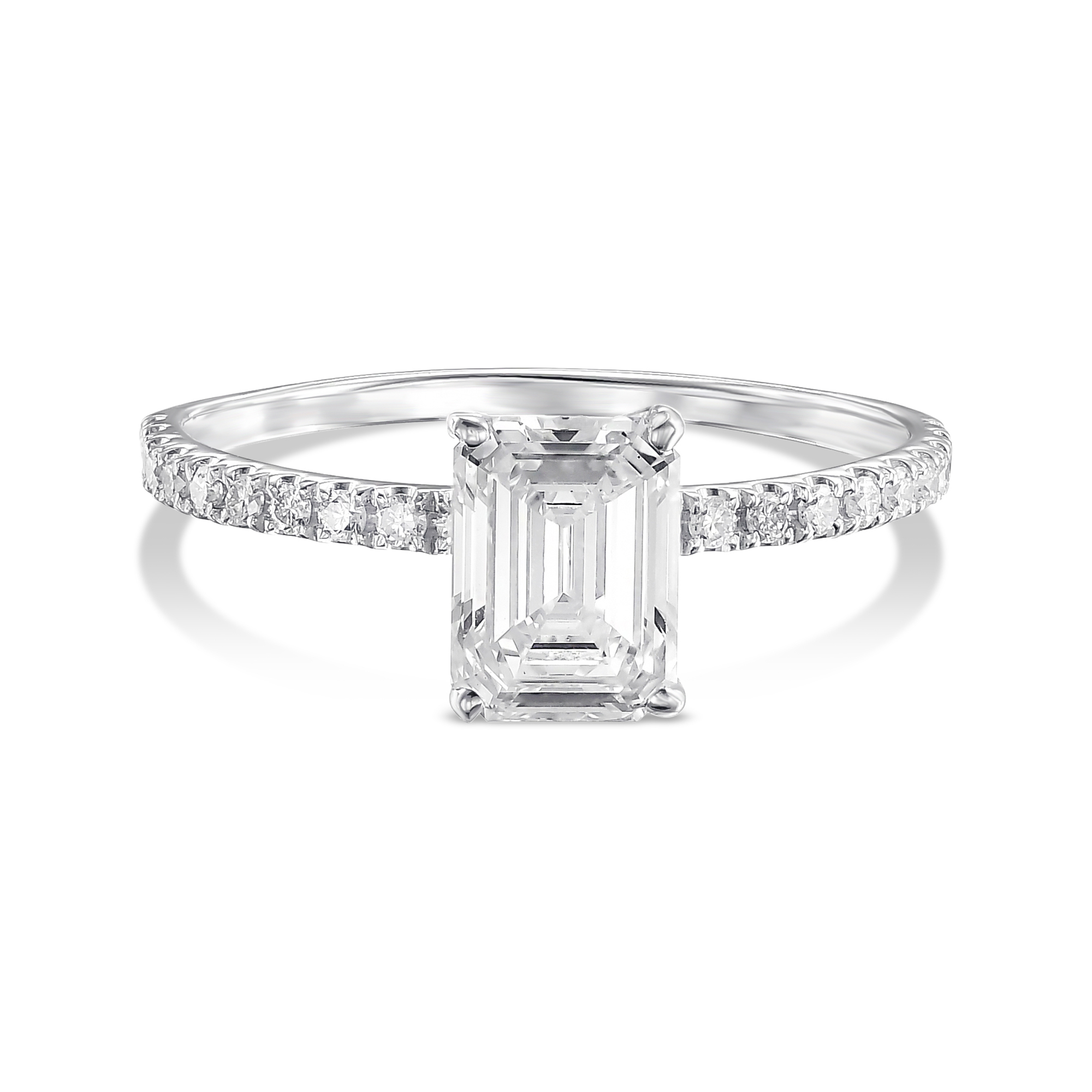 614: White Gold 14K VIR-1-DVVS2-EMR-LG SS_FVS_ROUND-614-WG-14K-VIR-1-DVVS2-EMR-L