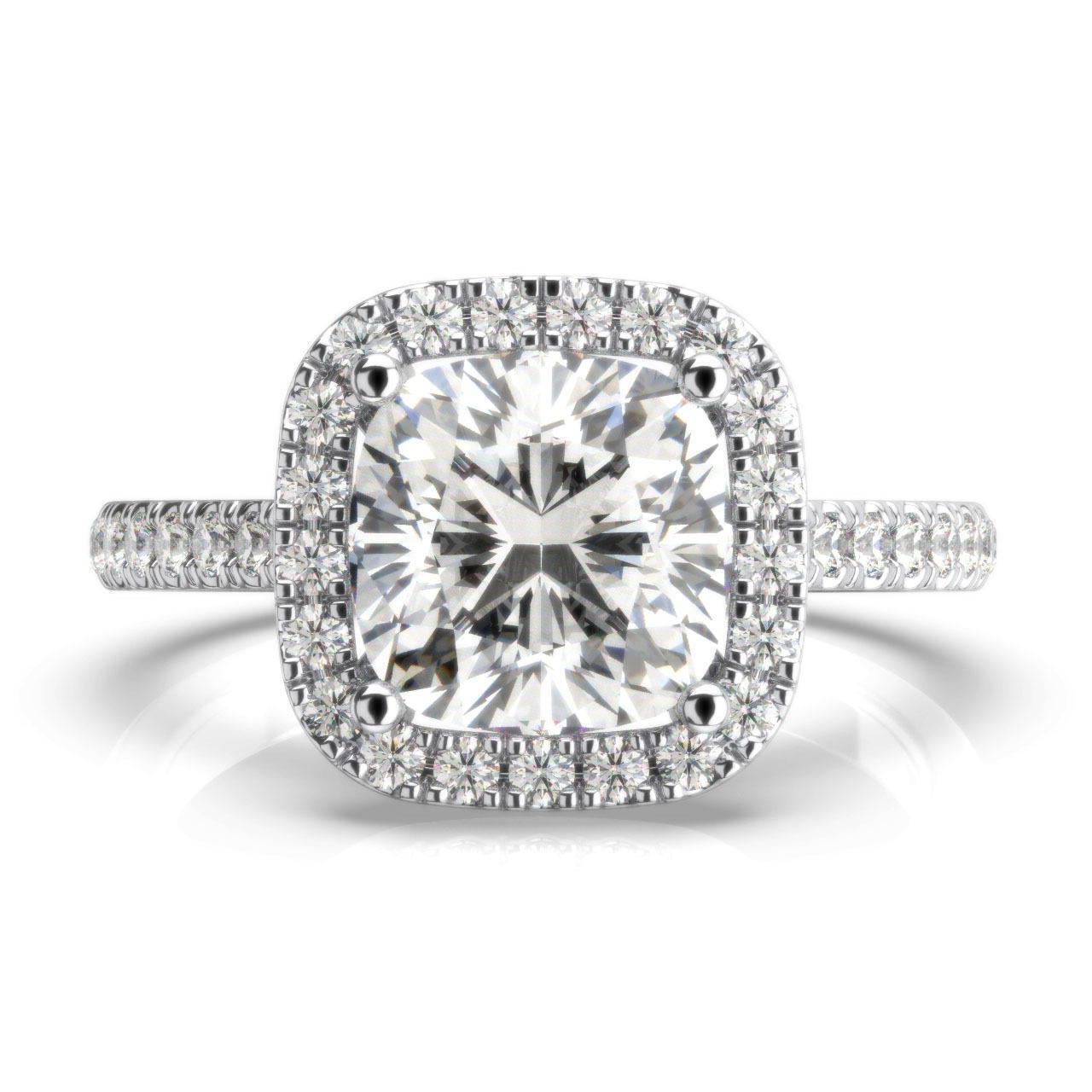 541: White Gold 14K V3EVS1CU SS_FVS_ROUND