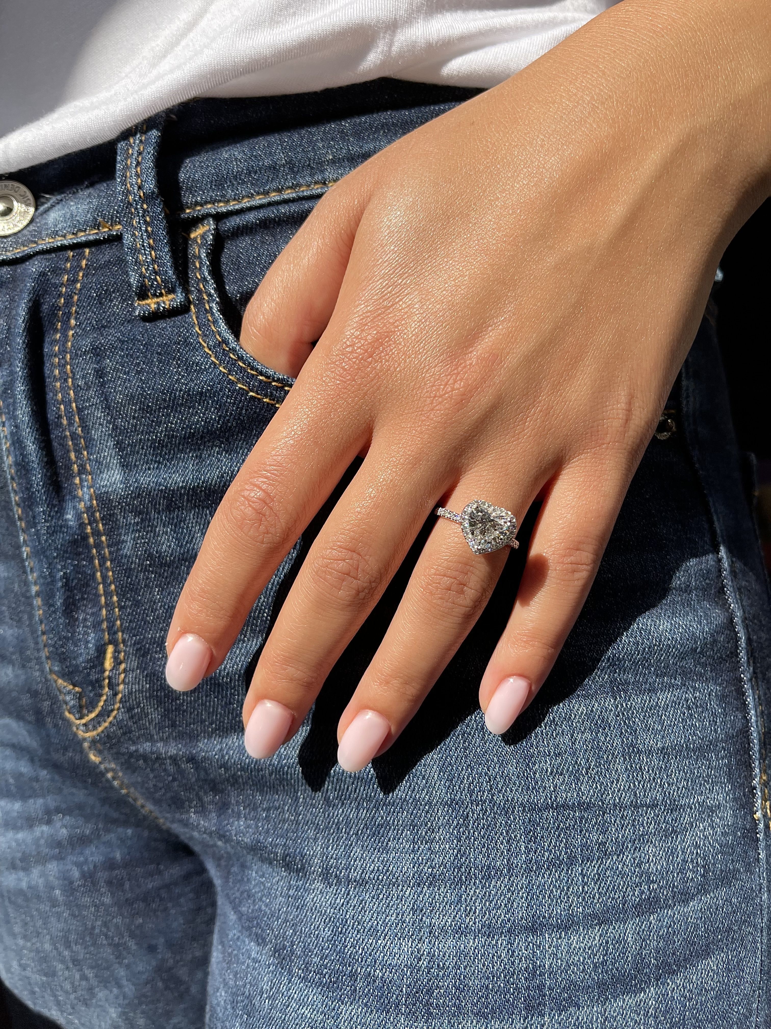 560: White Gold 14K V3FVVS2HRT SS_FVS_ROUND