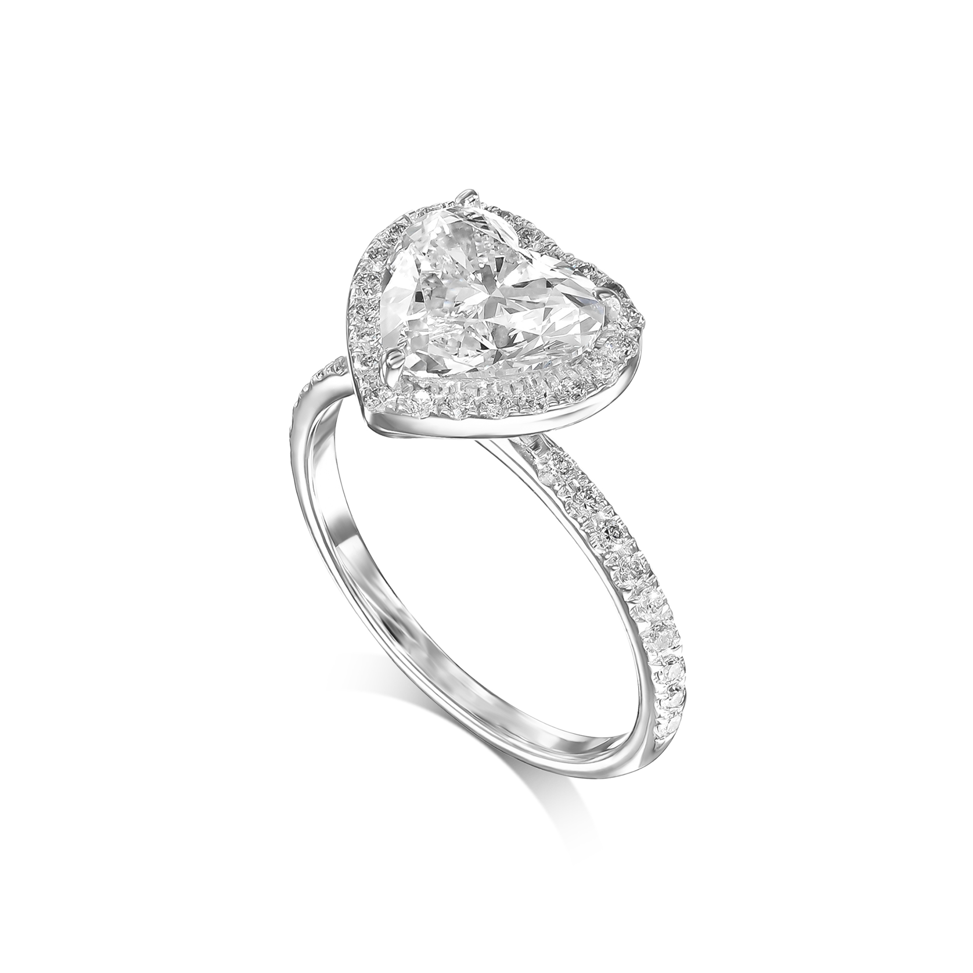 560: White Gold 14K V3FVVS2HRT SS_FVS_ROUND