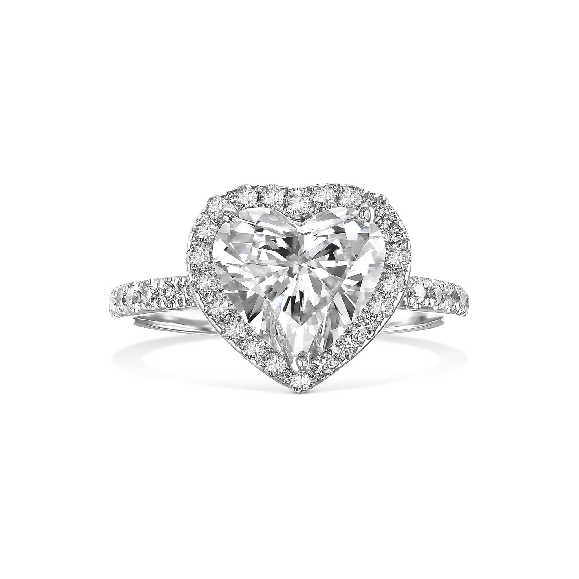 560: White Gold 14K V3FVVS2HRT SS_FVS_ROUND