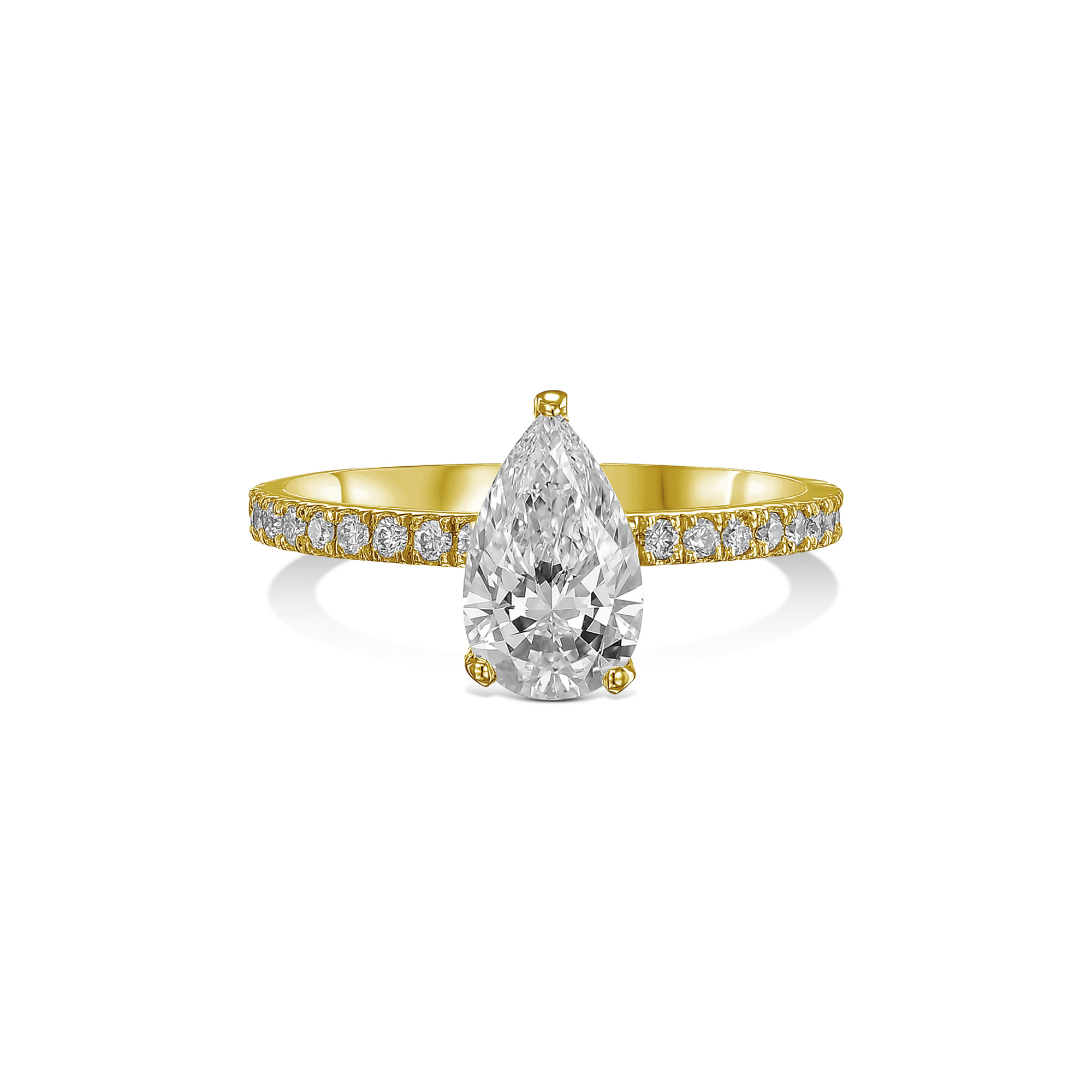 723: White Gold 14K VIR-2-FVS1-PEAR-LG SS_FVS_ROUND-723-WG-14K-VIR-2-FVS1-PEAR-L