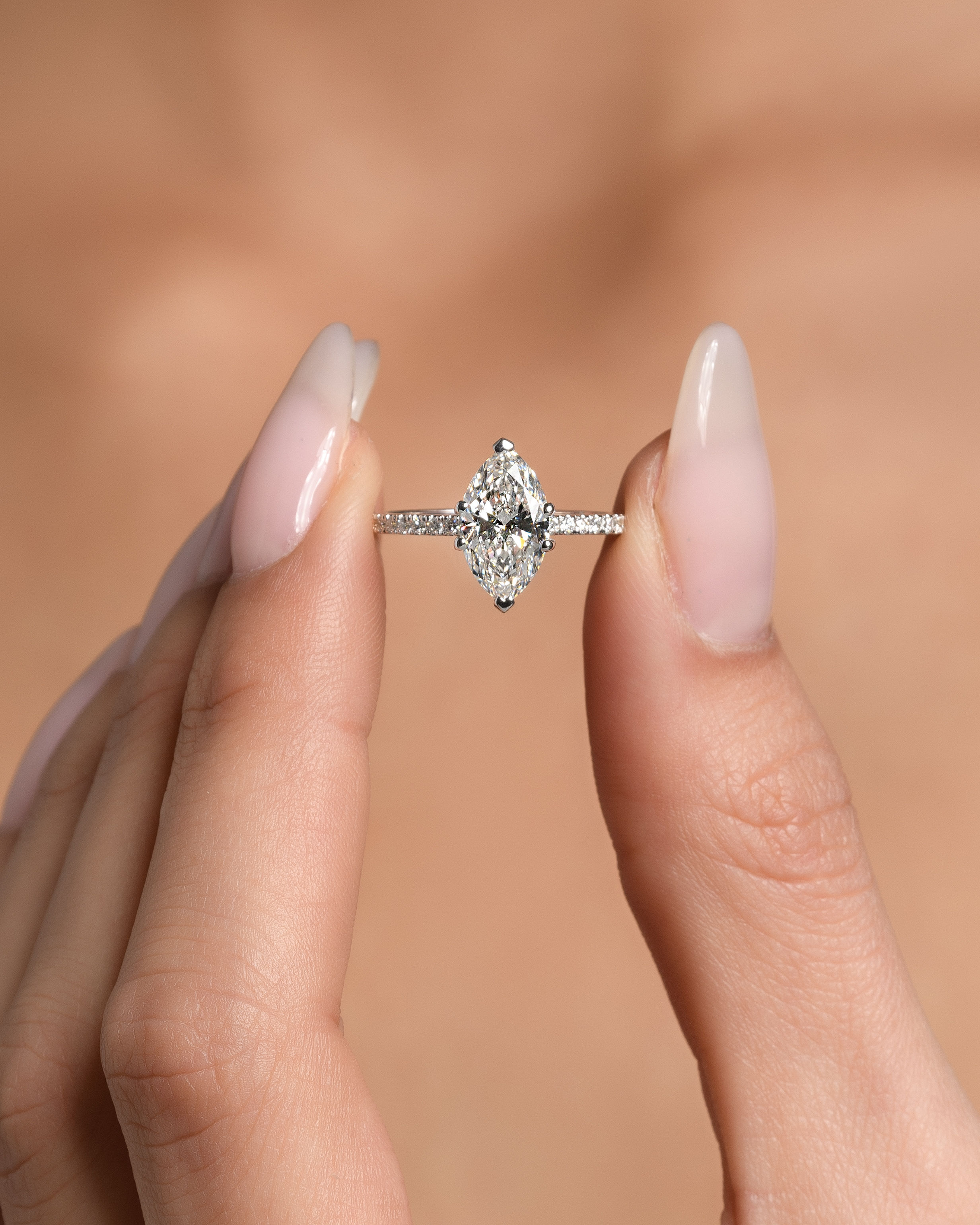 461: Rose Gold 14K VIR-2-FVVS2-MRQ-LG SS_FVS_ROUND