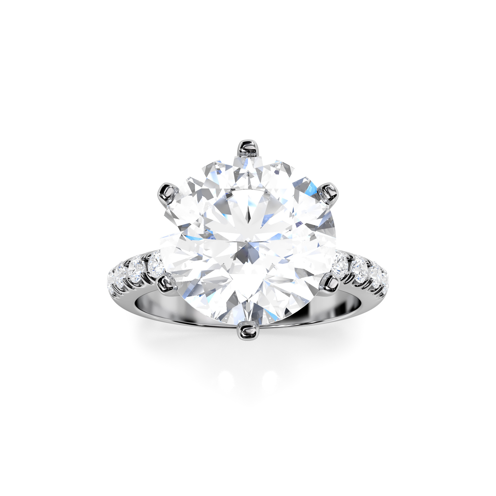86D: White Gold 14K VG3EVS1RD SS_FVS_ROUND