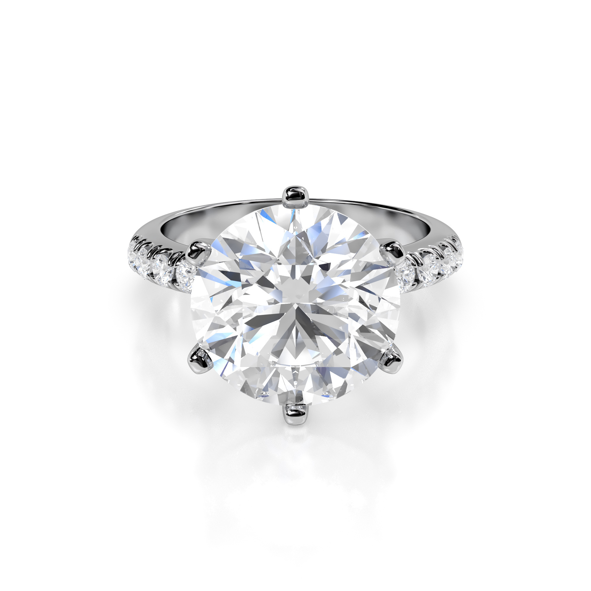 86D: White Gold 14K VG3EVS1RD SS_FVS_ROUND