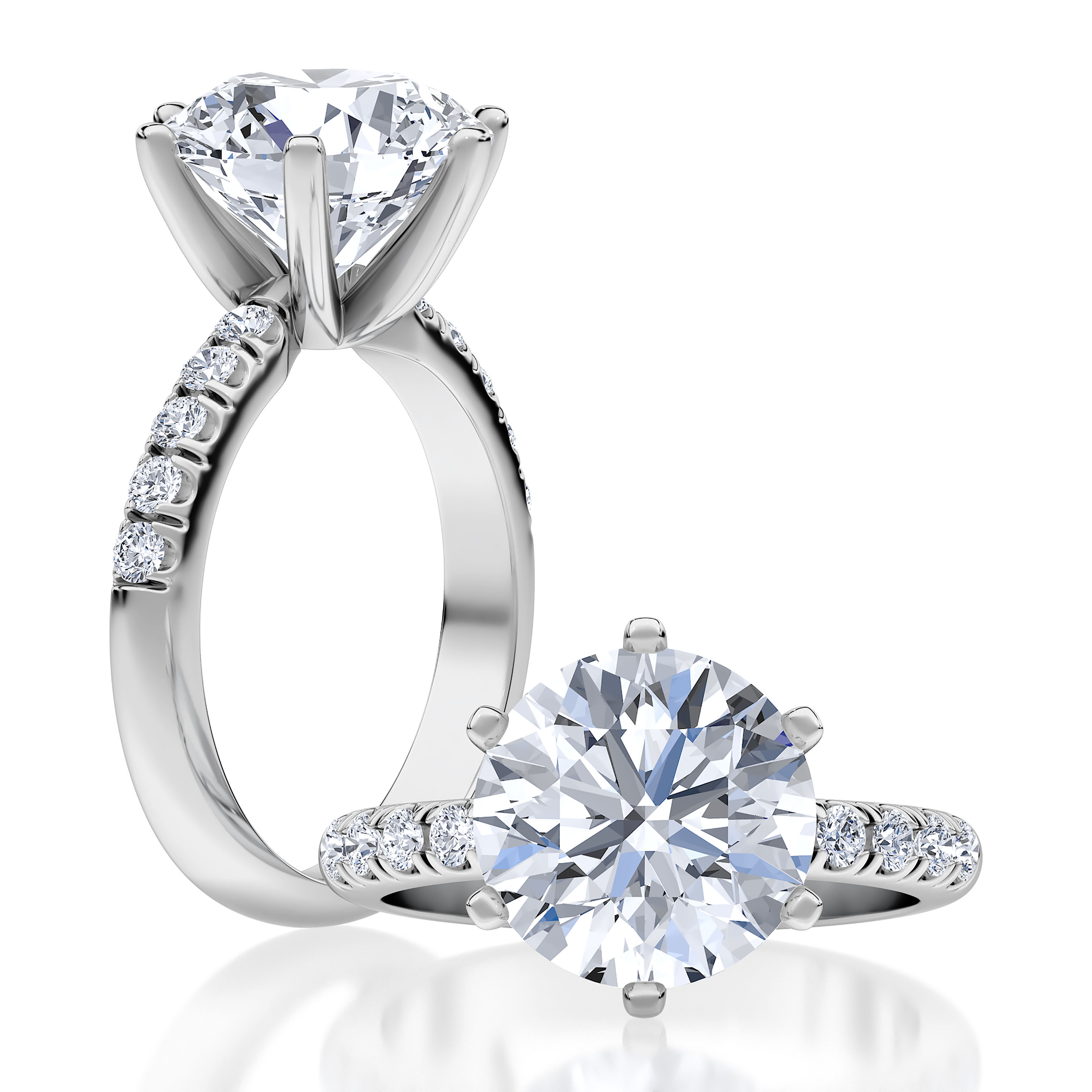 86D: White Gold 14K VG3EVS1RD SS_FVS_ROUND