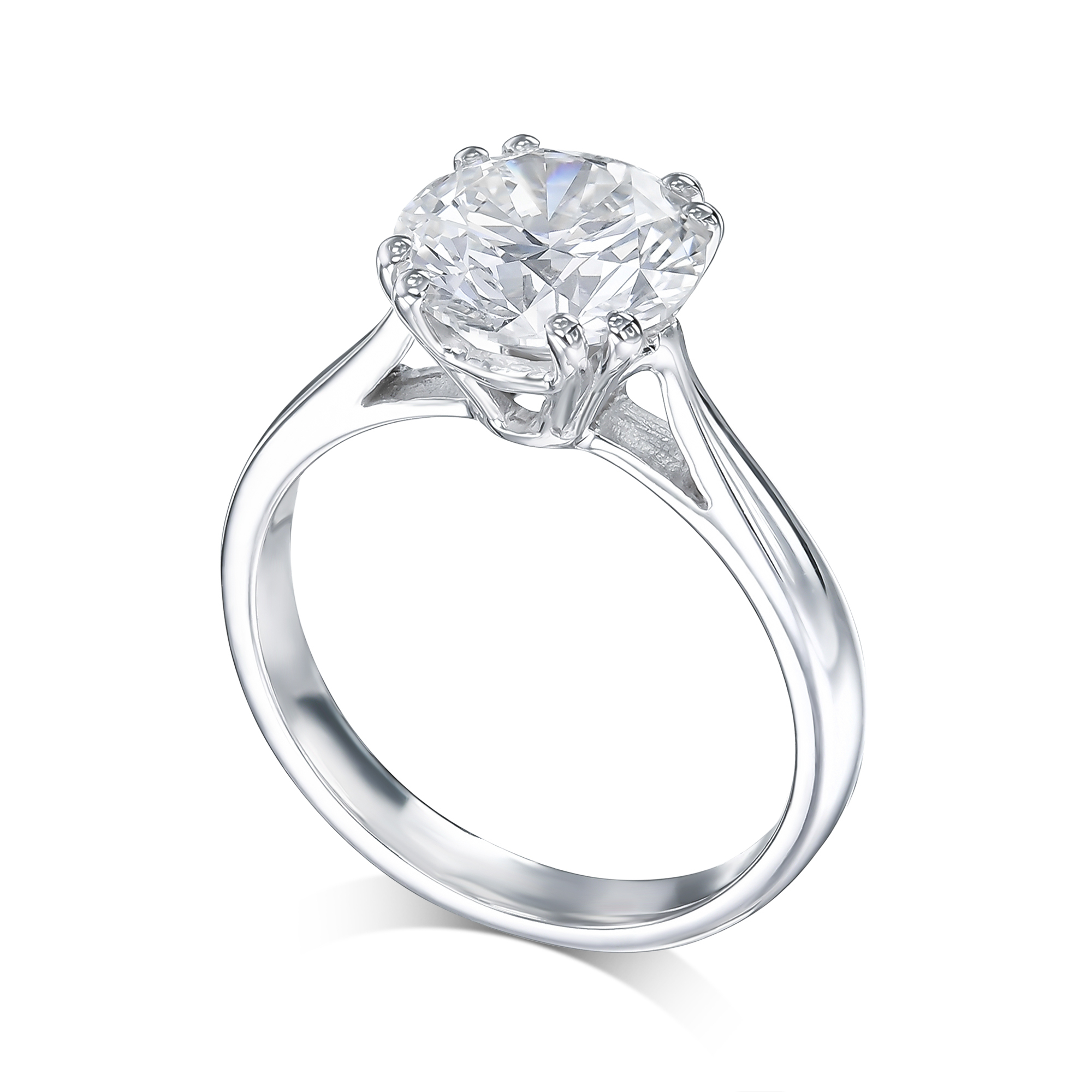 658: White Gold 14K RGFE-3.02-DVVS2-RD-GIA