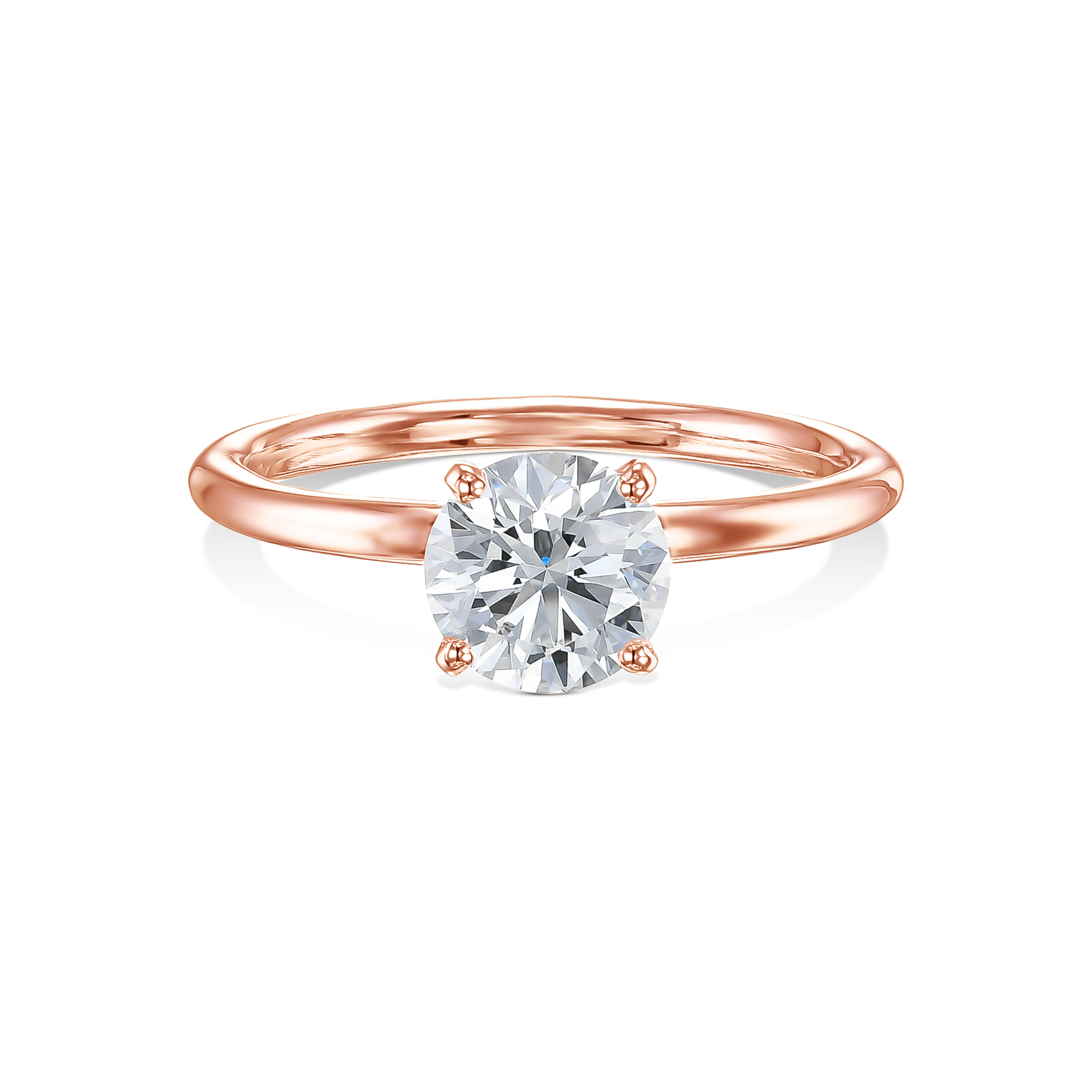 586: White Gold 14K VIR-GIA-1-EVVS2-RD-LG