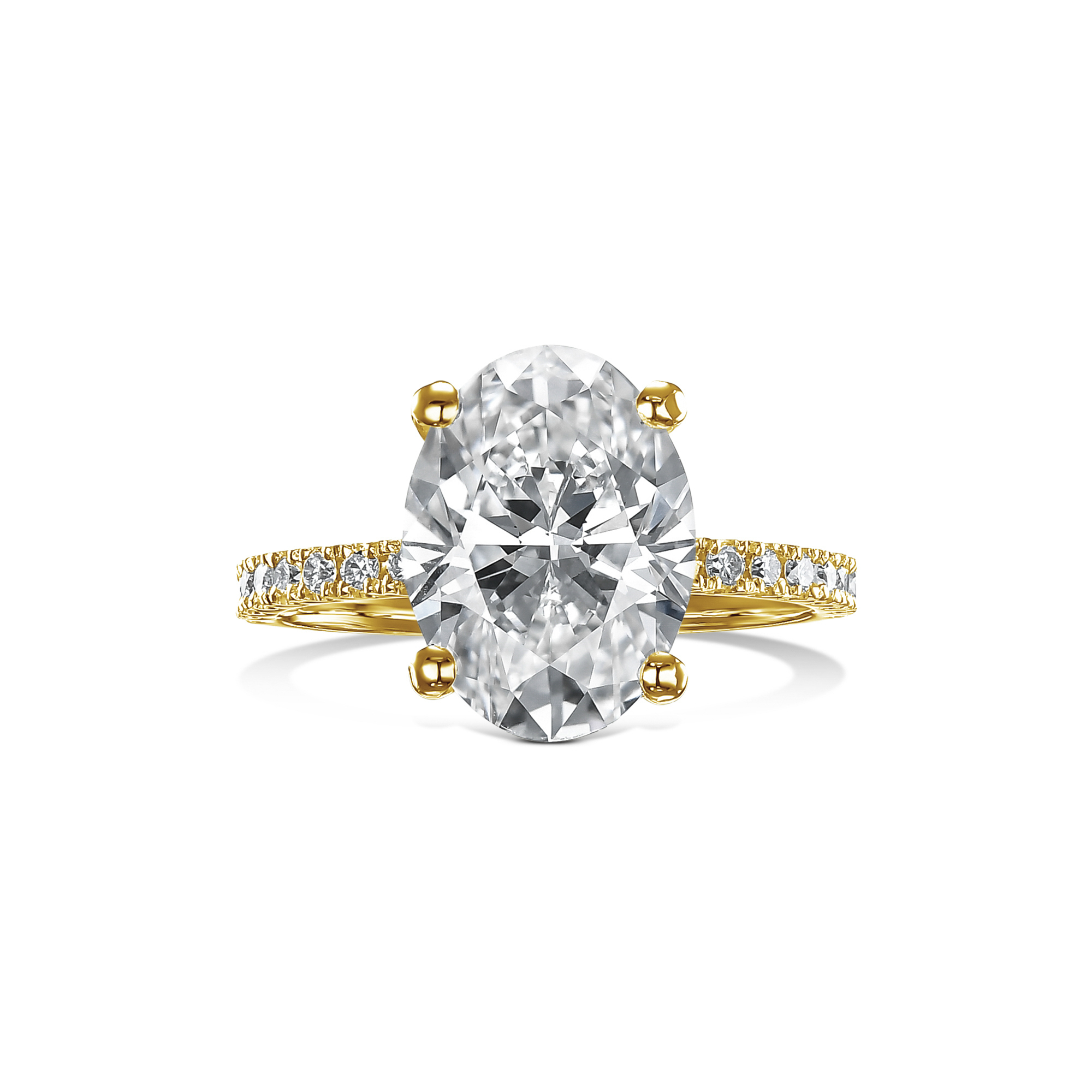 706: White Gold 14K VIR-4-FVS1-Oval-LG SS_FVS_ROUND