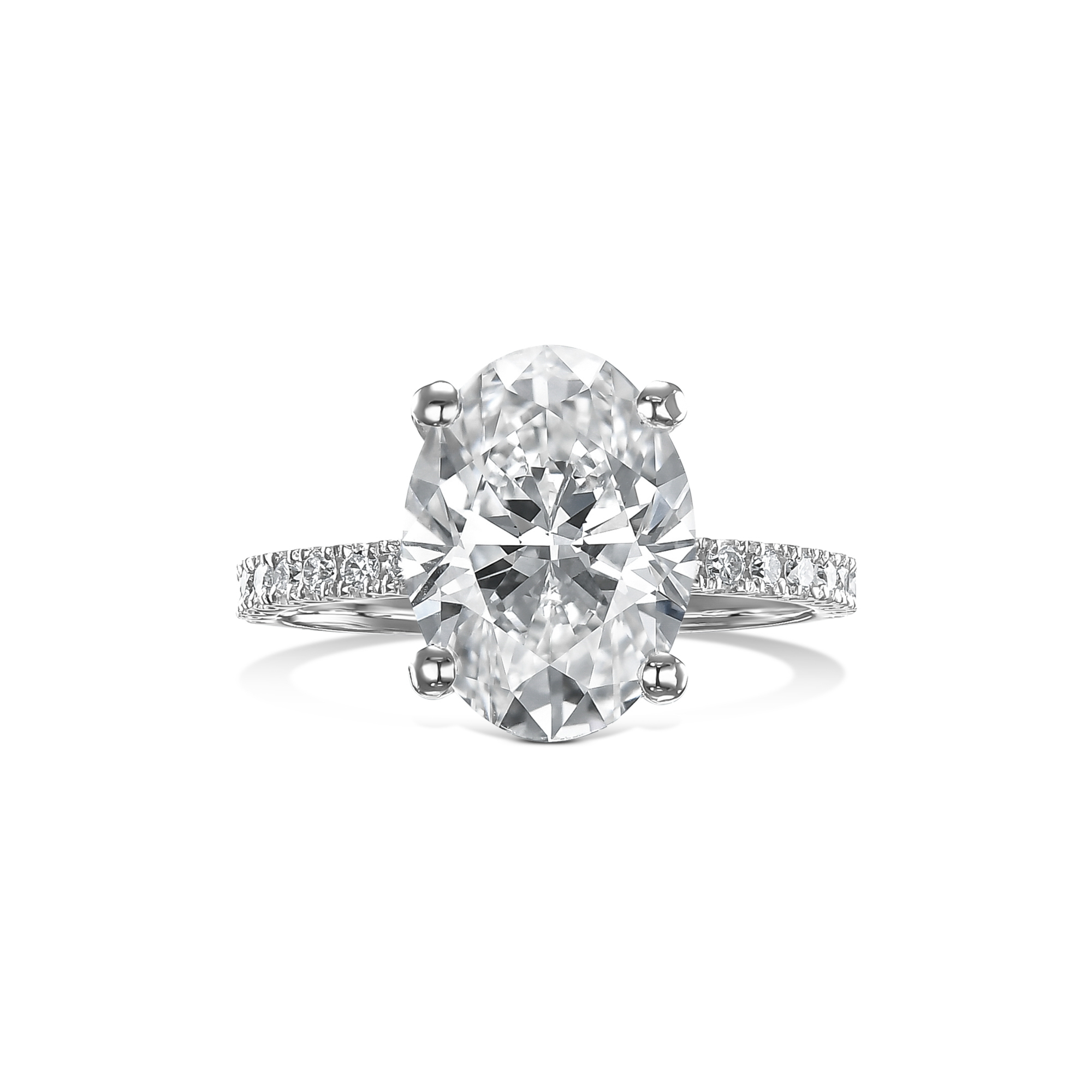 706: White Gold 14K VIR-4-FVS1-Oval-LG SS_FVS_ROUND