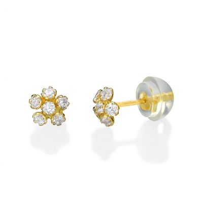 gold earrings for kid