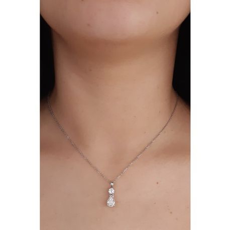 1.01 Carat 14K White Gold Fashion with F / SI1 Diamonds