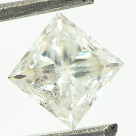 Loose Princess Cut Diamond 0.90 Carat G/SI2