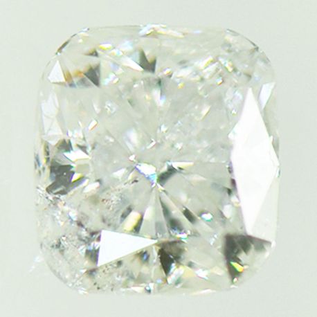 Cushion Cut Diamond Natural F Color I1 IGI Certified 0.91 Carat