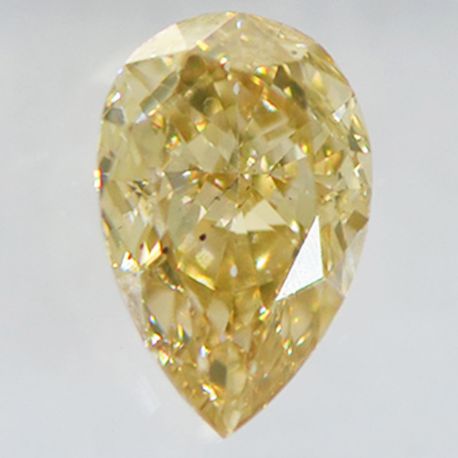 Brown Diamond Pear Shape Natural Fancy Color Loose 0.57 Carat SI1 IGI Certified