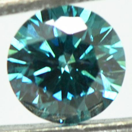 Round Shape Diamond Blue Color Loose 1/2 Carat VS2