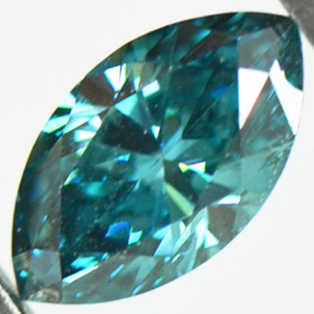 Fancy Blue Marquise Diamond 0.45 Carat VVS2