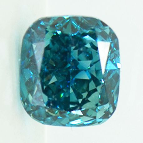 Cushion Cut Diamond Fancy Blue Certified 1.18 Carat VVS2