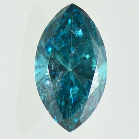 Marquise Diamond Fancy Blue Color Natural 1.57 Carat SI2
