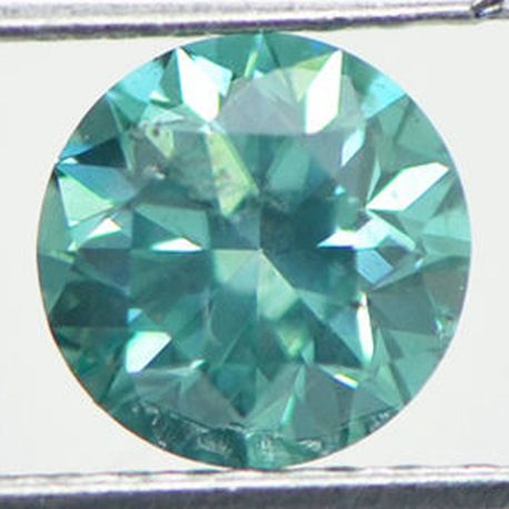 Round Diamond Loose Fancy Blue 1.31 Carat SI1
