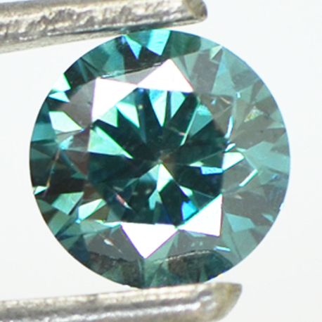 Loose Round Blue Diamond VS1 0.69 Carat