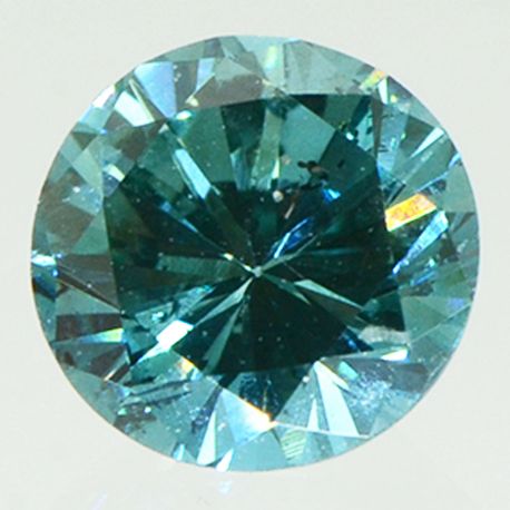 Loose Round Diamond Fancy Blue 0.64 Carat VS2