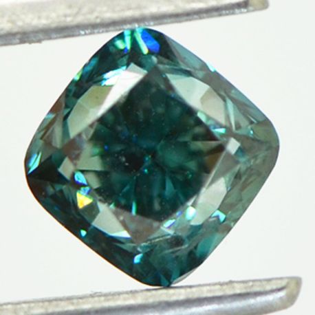 Loose Blue Cushion Diamond 1.02 Carat SI1 