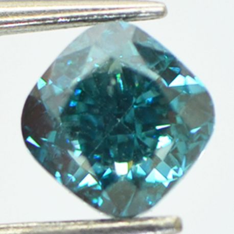 Cushion Shape Diamond Fancy Blue ColorLoose VS1 1.20 Carat