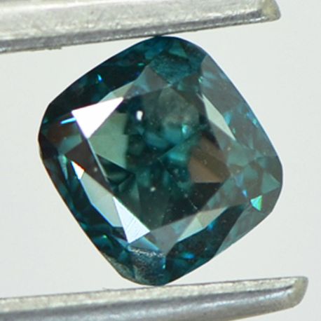 Loose Cushion Diamond Fancy Blue 1.02 Carat VS2