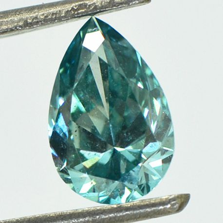 Pear Shape Diamond Blue Color 1.01 Carat VS2