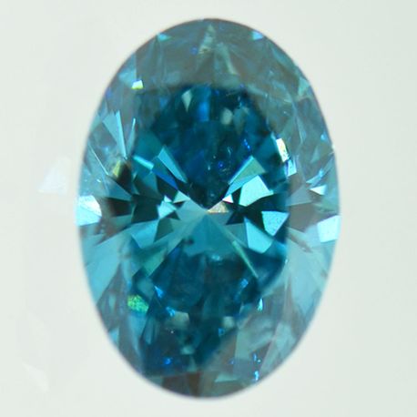 Oval Diamond Fancy Blue Color 1.01 Carat VS2