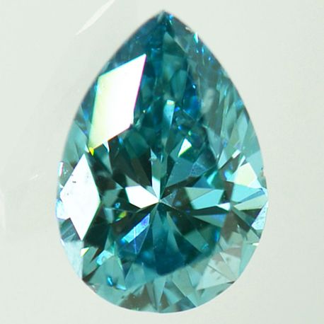 Pear Shape Diamond Blue Color 0.80 Carat VS2