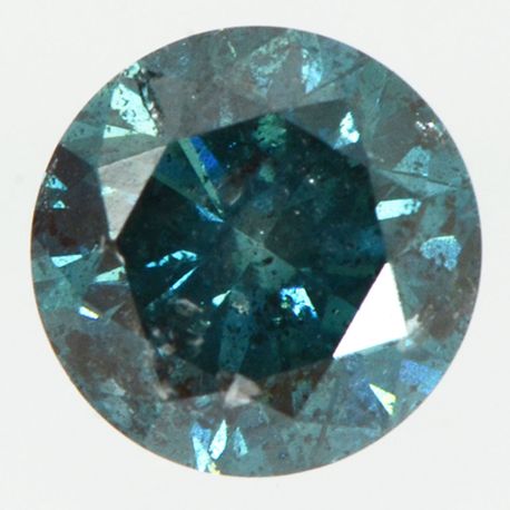Loose Round Diamond Fancy Blue 0.88 Carat I1