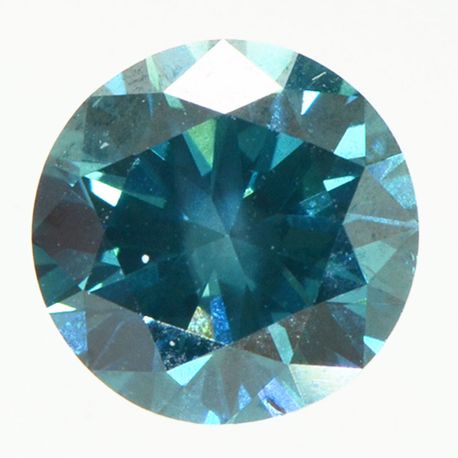 Loose Round Diamond Fancy Blue VS2 0.94 Carat