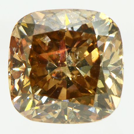3.51 Carat Cushion Diamond Fancy Brown Color VS2
