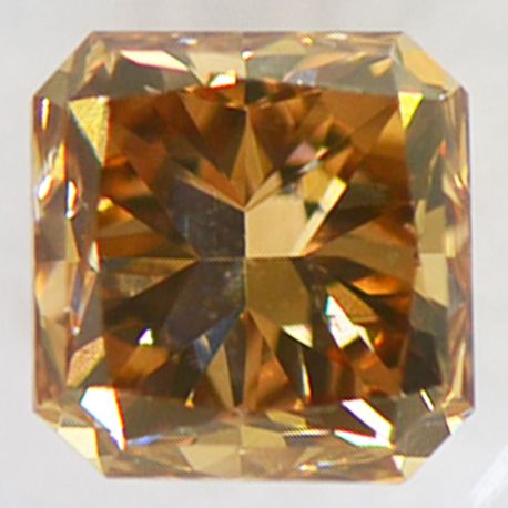Radiant Shape Diamond Fancy Brown Color Loose 1.81 Carat SI1 IGI Certificate