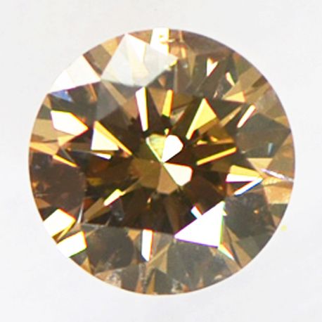 Round Diamond Fancy Brown 0.64 Carat SI2 IGI Certificate
