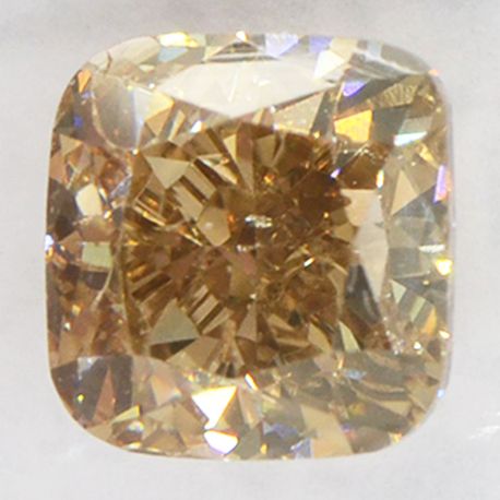Cushion Diamond Natural Fancy Brown 1.51 Carat SI2 IGI Certificate