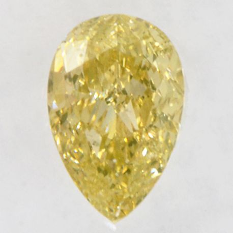 Pear Shape Diamond Fancy Yellowish Brown 0.50 Carat SI1 IGI Certificate