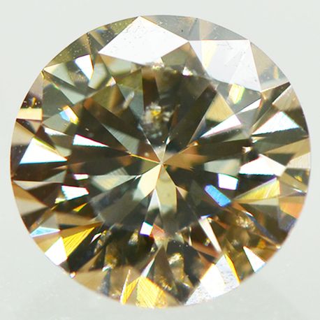 1.48 Carat Round Diamond Fancy Champagne SI1