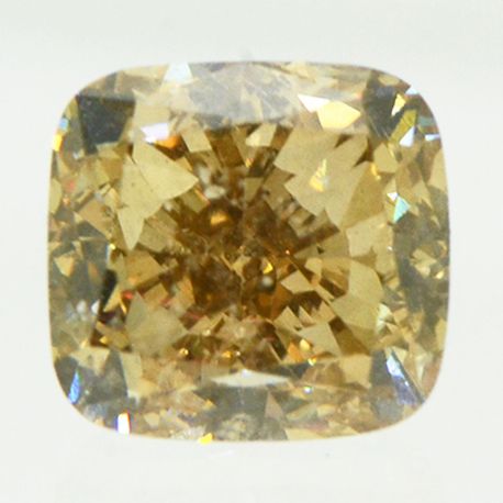 Fancy Champagne Cushion Cut Diamond 1.54 Carat VS2